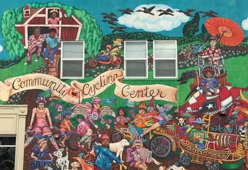 The Community Cycling Center Mural (1 of 4)