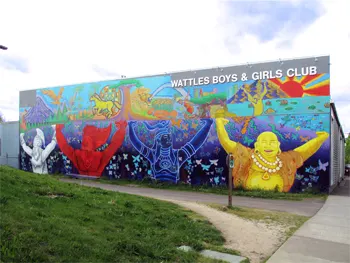 Boys & Girls Club Mural (1 of 2)